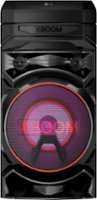 LG - XBOOM Audio System with Bluetooth® and Bass Blast - Black - Front_Zoom