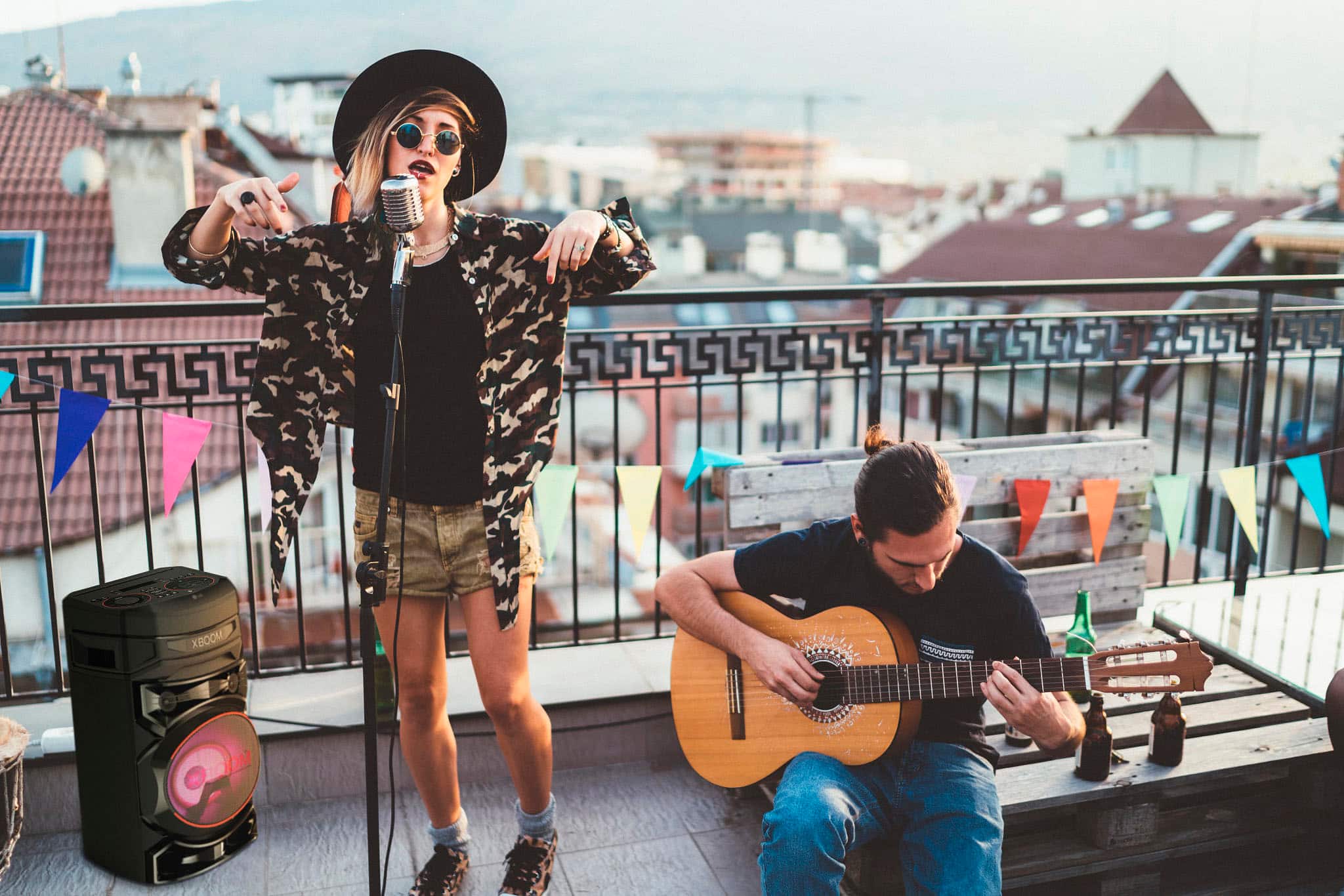 Alt View 11. LG - XBOOM Audio System with Bluetooth® and Bass Blast - Black.