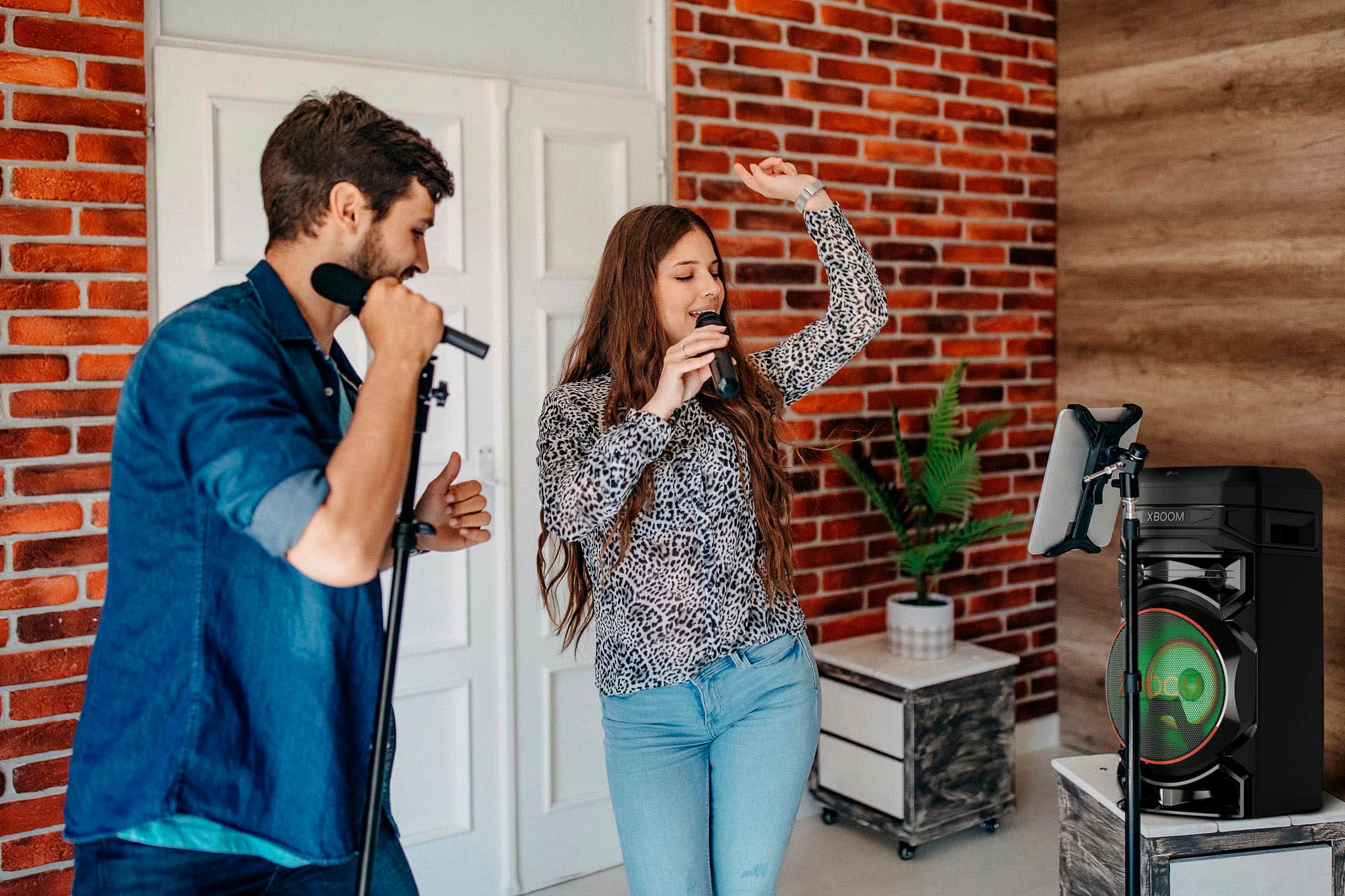 Alt View 12. LG - XBOOM Audio System with Bluetooth® and Bass Blast - Black.