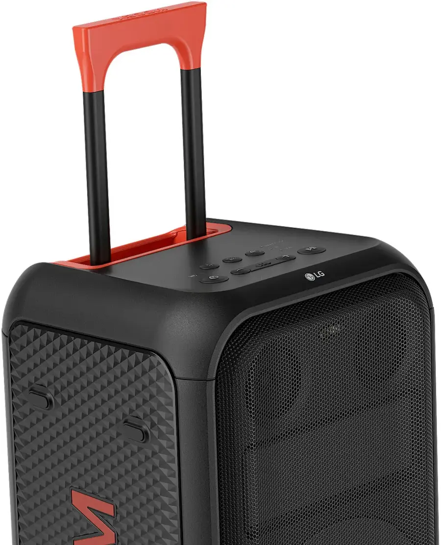 Alt View 19. LG - XBOOM XL7 Portable Tower Party Speaker with Pixel LED - Black.