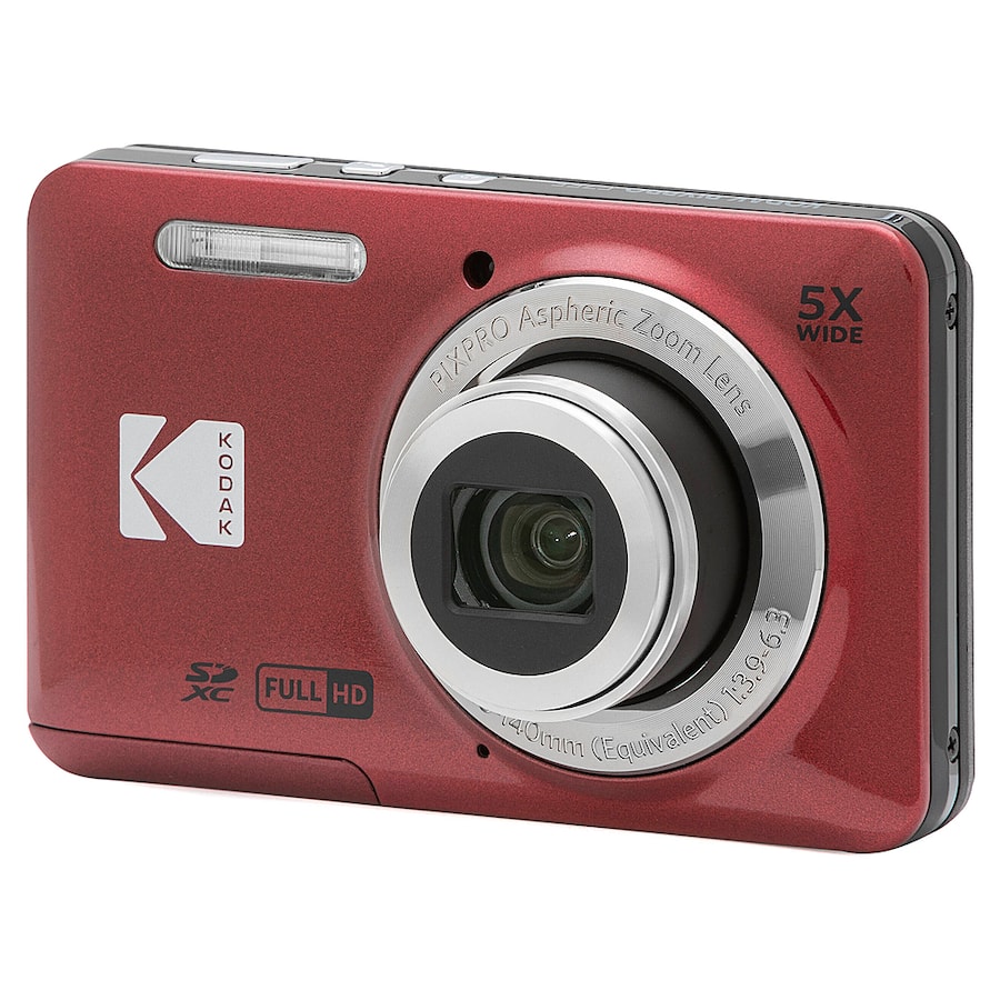 Kodak PIXPRO FZ55 16.4 Megapixel Compact Camera Red FZ55-RD - Best Buy Kodak PIXPRO FZ55 16.4 Megapixel Compact Camera Red FZ55-RD - Best Buy