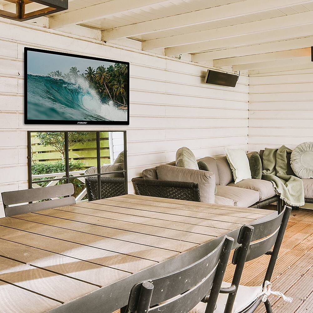 Alt View 12. DuraPro - Partial Sun Smart Series 43" Class LED Outdoor Partial Sun 4K UHD Smart webOS TV - Black.