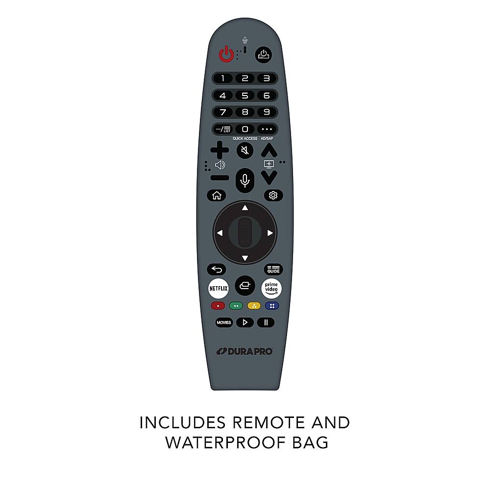 Alt View 15. DuraPro - Partial Sun Smart Series 43" Class LED Outdoor Partial Sun 4K UHD Smart webOS TV - Black.