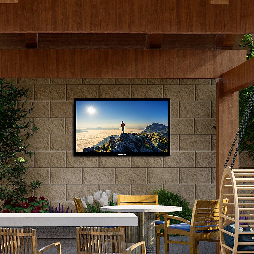 Alt View 12. DuraPro - Partial Sun Series 43" Class LED Outdoor Partial Sun 4K UHD TV - Black.