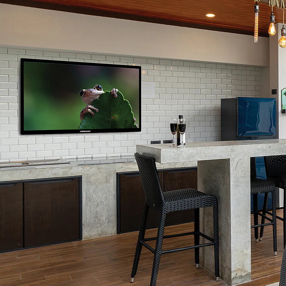 Alt View 13. DuraPro - Partial Sun Series 43" Class LED Outdoor Partial Sun 4K UHD TV - Black.