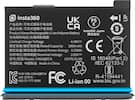 Front. Insta360 - Rechargeable Lithium Polymer Battery for X3 Action Camera - Black.