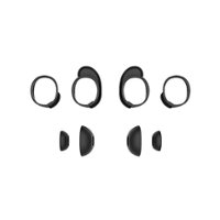 Bose - Alternate Sizing Kit for QuietComfort Earbuds II - Triple Black - Front_Zoom