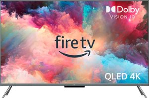 Amazon - 55" Class Omni QLED Series 4K UHD smart Fire TV - Front_Zoom
