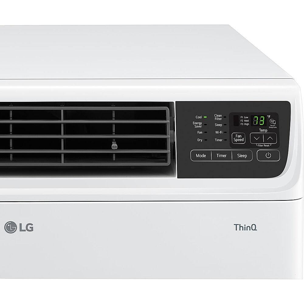 Alt View 14. LG - 1,000 Sq. Ft. 18,000 BTU Smart Window Air Conditioner - White.