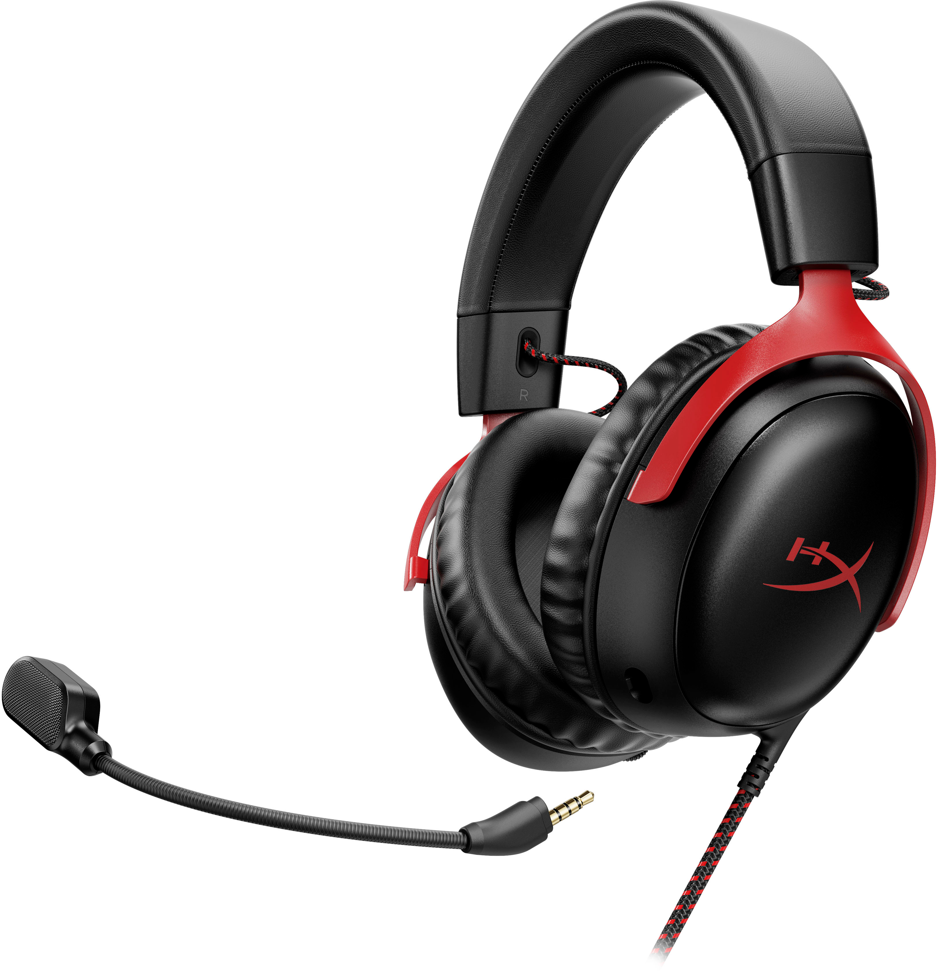 HyperX Wired Gaming for PC, PS5, PS4, Xbox Series X|S, Xbox One, Nintendo Switch, and Mobile Black/Red 727A9AA - Best Buy