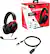 Alt View 15. HyperX - Cloud III Wired Gaming Headset for PC, PS5, PS4, Xbox Series X|S, Xbox One, Nintendo Switch, and Mobile - Black/Red.