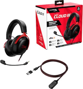 HyperX Cloud III Wired Gaming Headset for PC, PS5, PS4, Xbox HyperX Cloud III Wired Gaming Headset for PC, PS5, PS4, Xbox