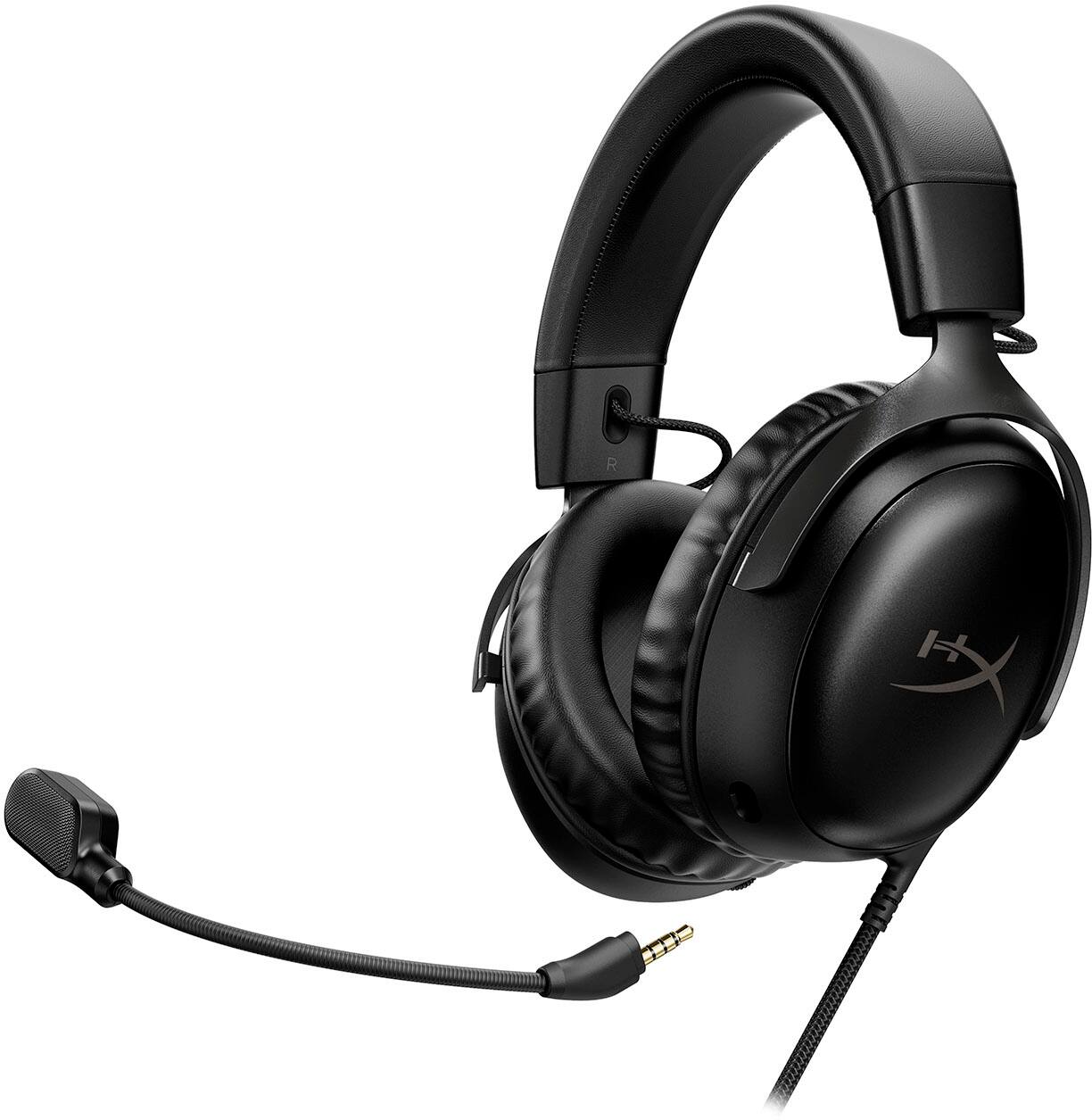Alt View 16. HyperX - Cloud III Wired Gaming Headset for PC, PS5, PS4, Xbox Series X|S, Xbox One, Nintendo Switch, and Mobile - Black.