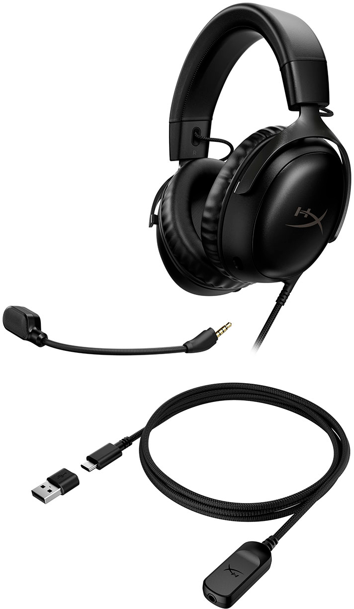 HyperX Cloud III Wired Gaming Headset for PC, PS5, PS4, Xbox Series X