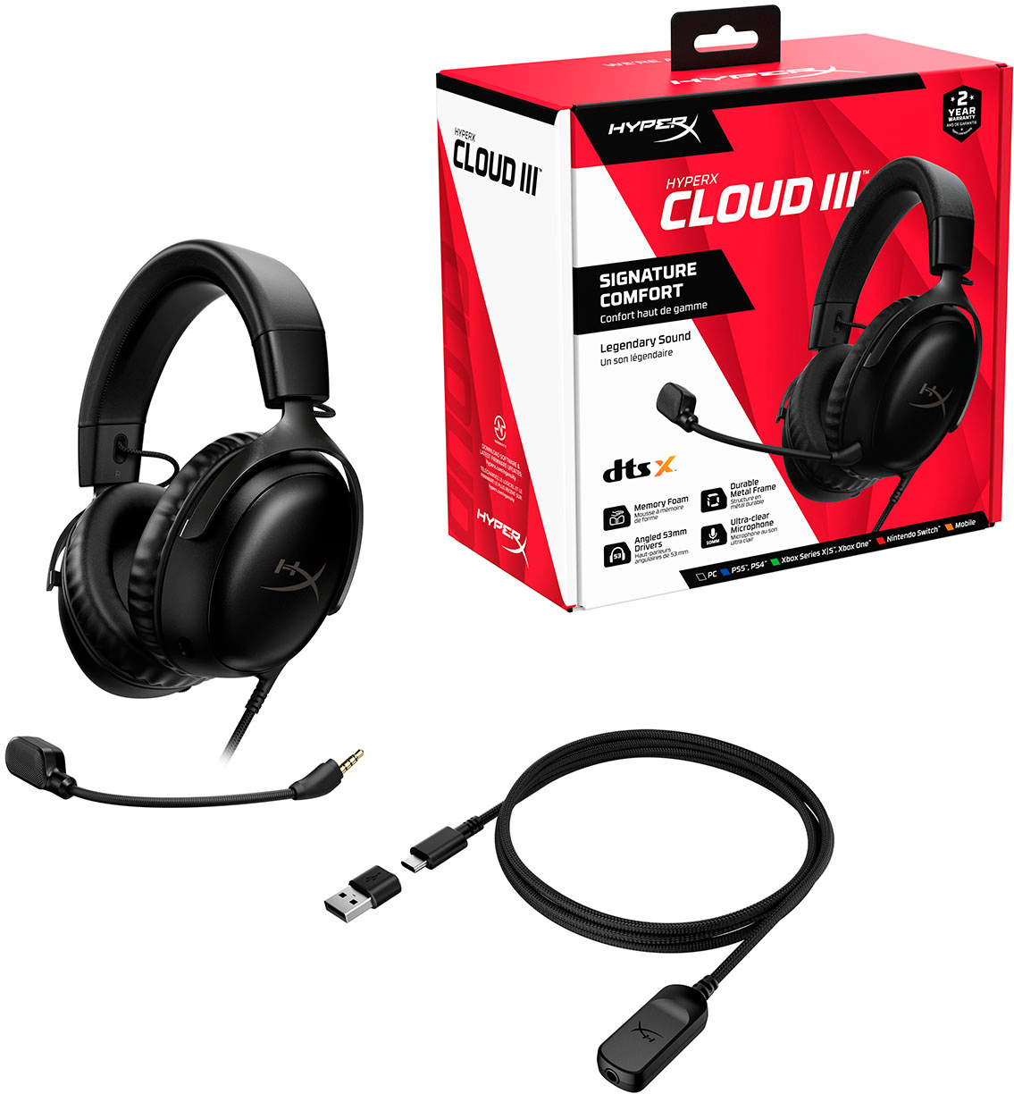 HyperX Cloud Alpha Wireless Gaming Headset for PC, PS5, and PS4 Black/Red  4P5D4AA - Best Buy