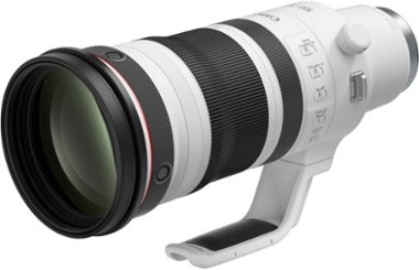 RF 100-300mm f/2.8 L IS USM Telephoto Zoom Lens for Canon Mirrorless Cameras with RF Mount - White - Front_Zoom