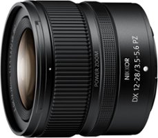 Nikon - NIKKOR Z DX 12-28mm f/3.5-5.6 PZ VR Ultra Wide Angle Zoom for Z Series Mirrorless Cameras - Black - Front_Zoom