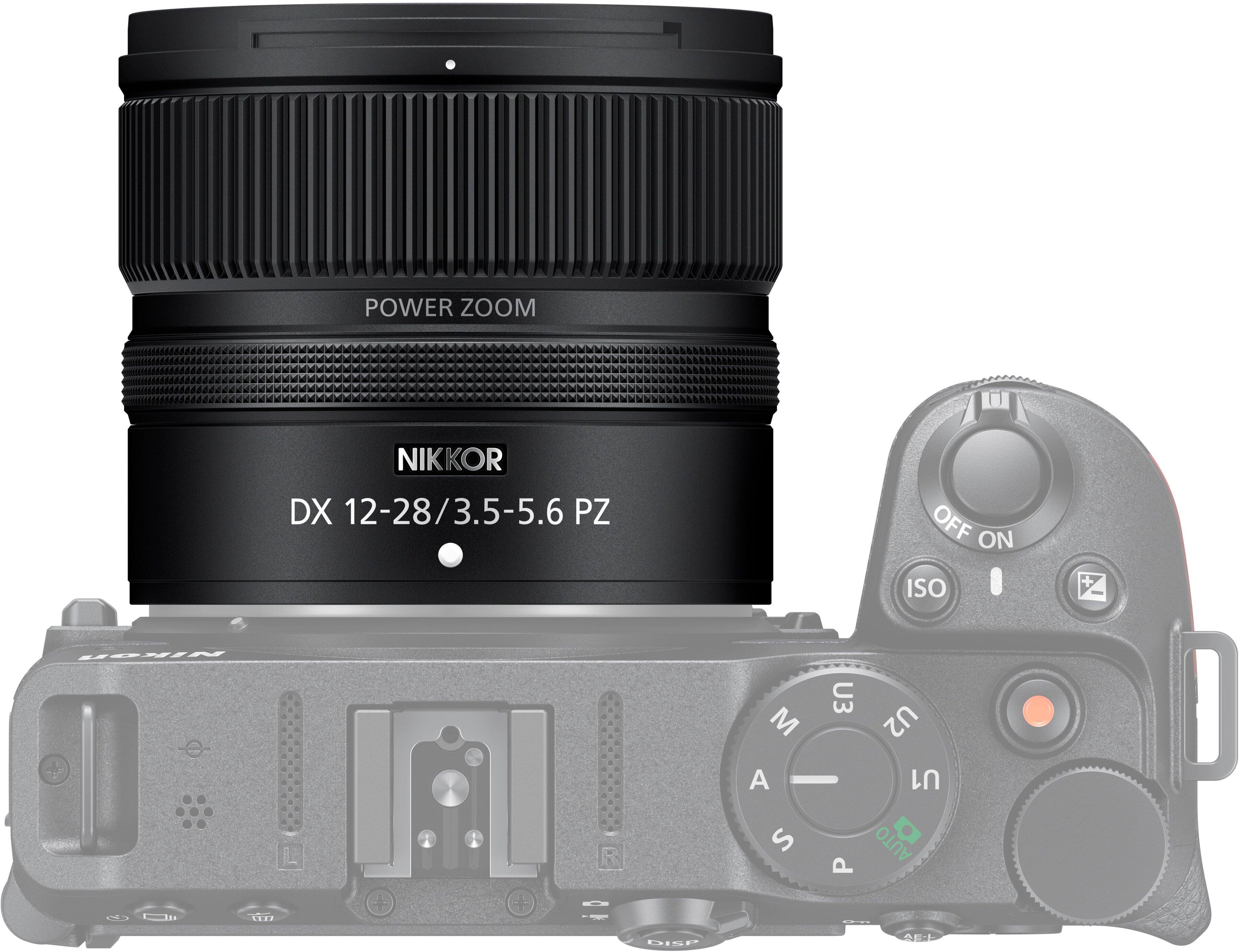 Alt View 17. Nikon - NIKKOR Z DX 12-28mm f/3.5-5.6 PZ VR Ultra Wide Angle Zoom for Z Series Mirrorless Cameras - Black.