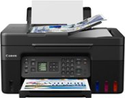 Canon G3200 All-In-One Wireless Supertank (MegaTank) Printer| Copier|  Scanner| and Mobile Printing, Black, 6.5 x 17.6 x 13 (0630C002)