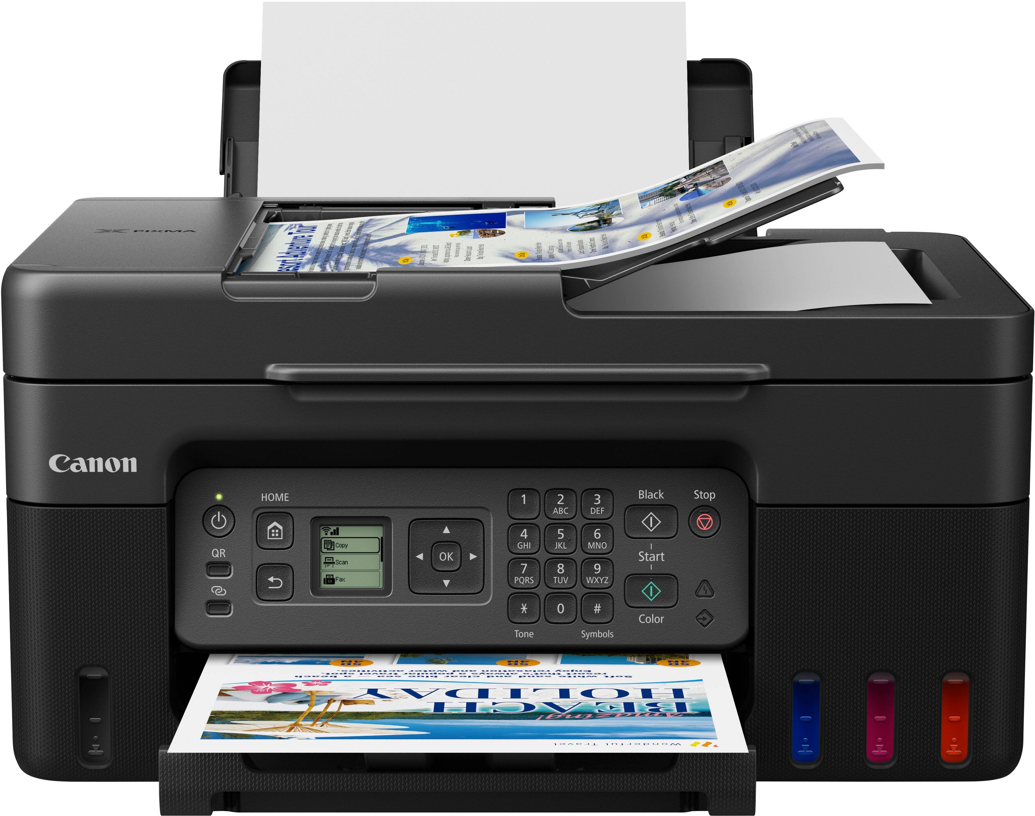 Alt View 1. Canon - PIXMA G4270 MegaTank Wireless All-In-One SuperTank Inkjet Printer - Black.