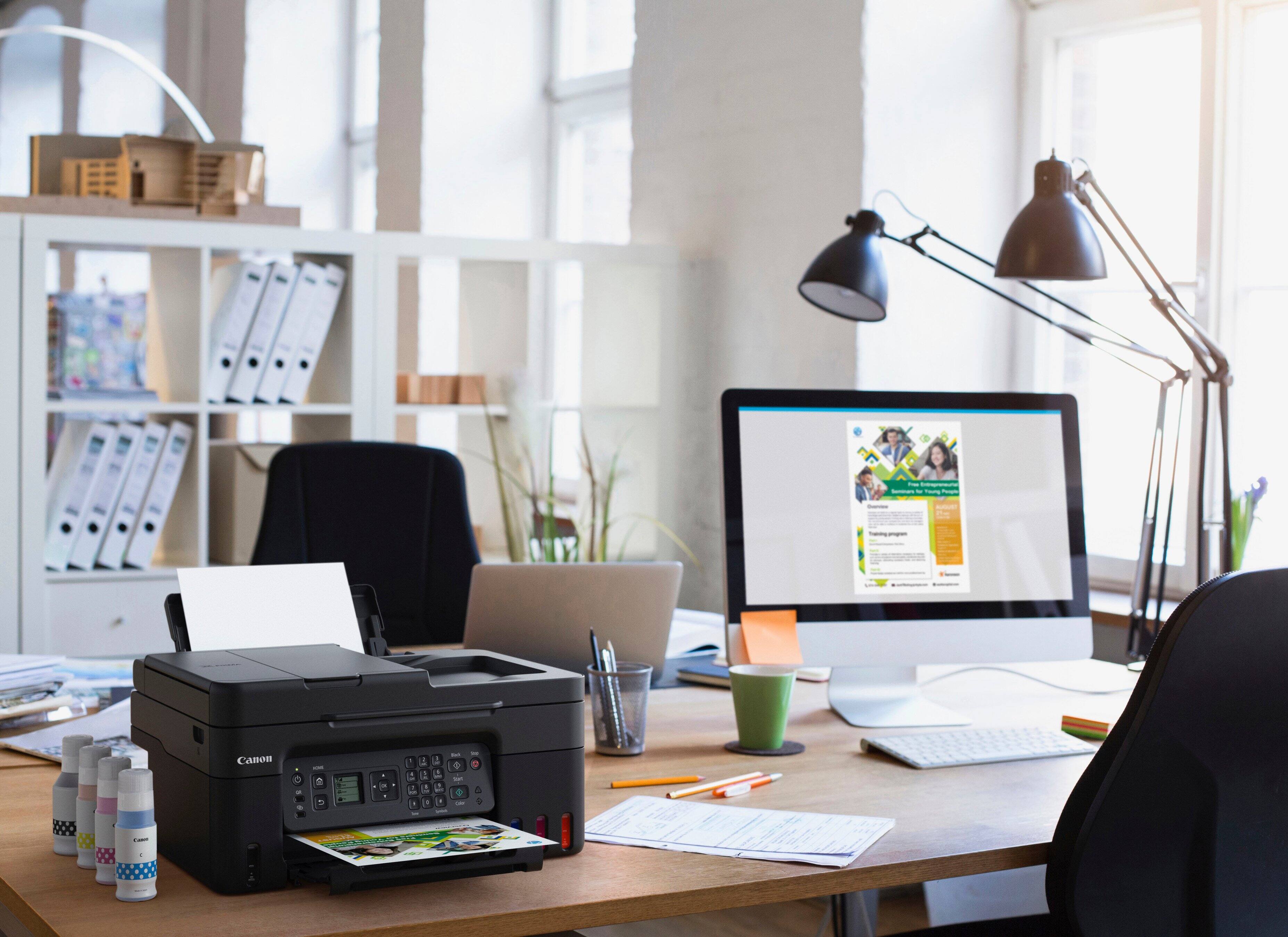 Alt View 27. Canon - PIXMA G4270 MegaTank Wireless All-In-One SuperTank Inkjet Printer - Black.