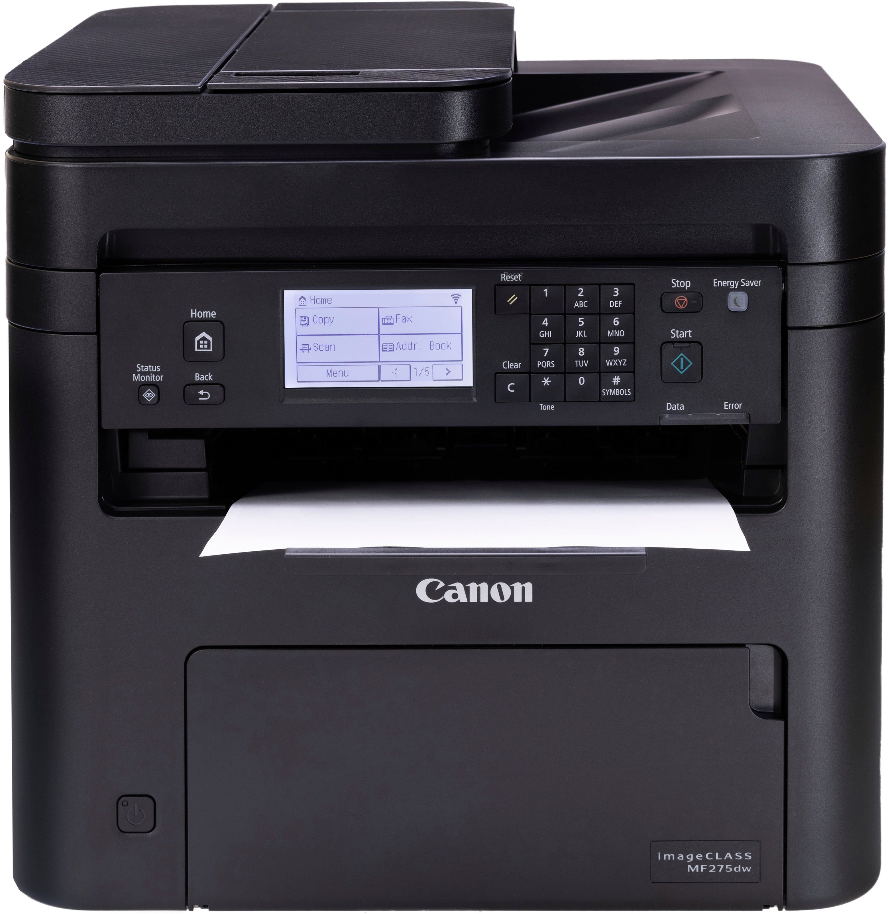 Alt View 11. Canon - imageCLASS MF275dw Wireless Black-and-White All-In-One Laser Printer with Fax - Black.