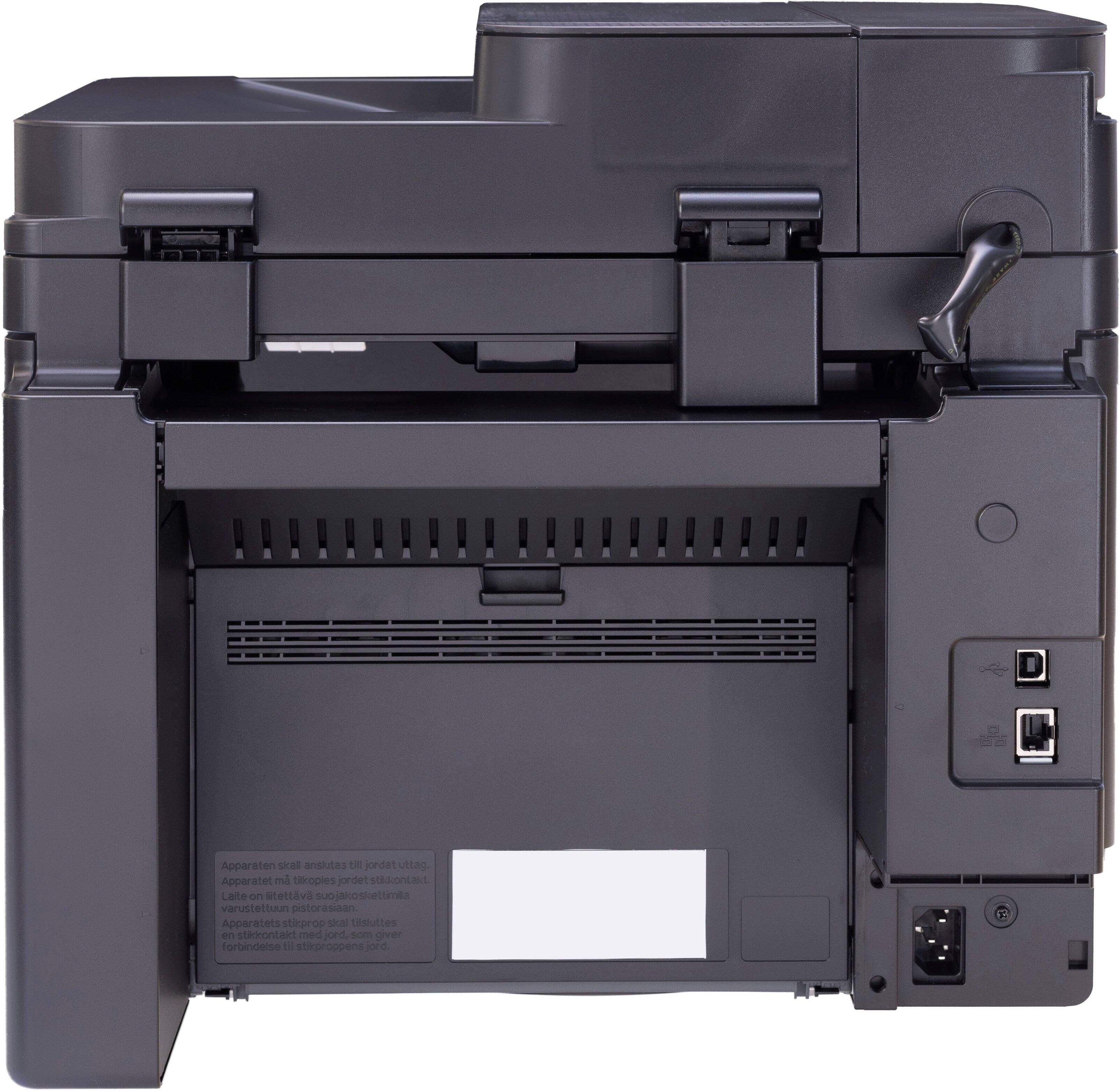 Alt View 15. Canon - imageCLASS MF275dw Wireless Black-and-White All-In-One Laser Printer with Fax - Black.