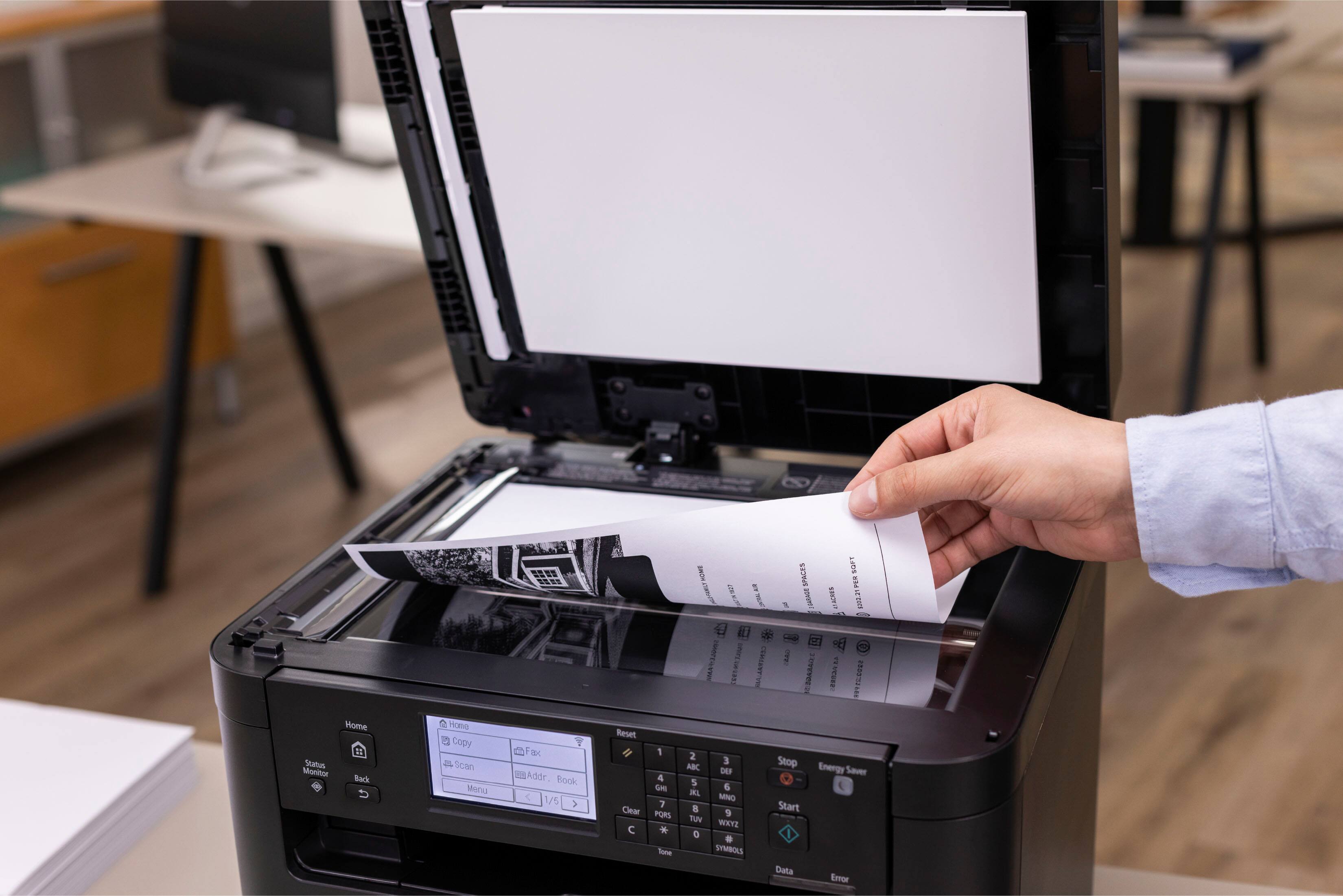 Alt View 22. Canon - imageCLASS MF275dw Wireless Black-and-White All-In-One Laser Printer with Fax - Black.