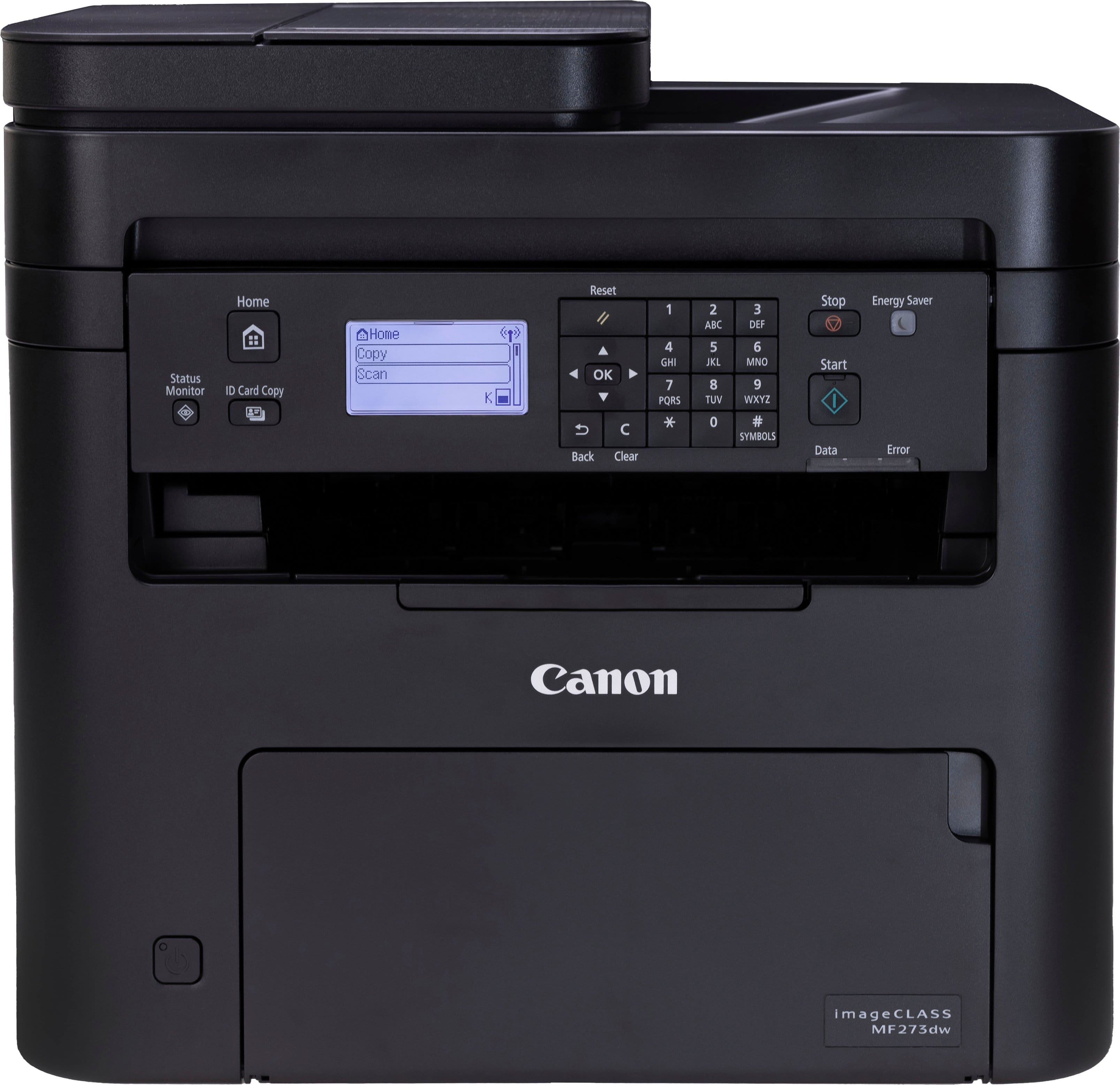 Canon - imageCLASS MF273dw Wireless -and-White All-In-One Laser Printer - Black - Front_Zoom