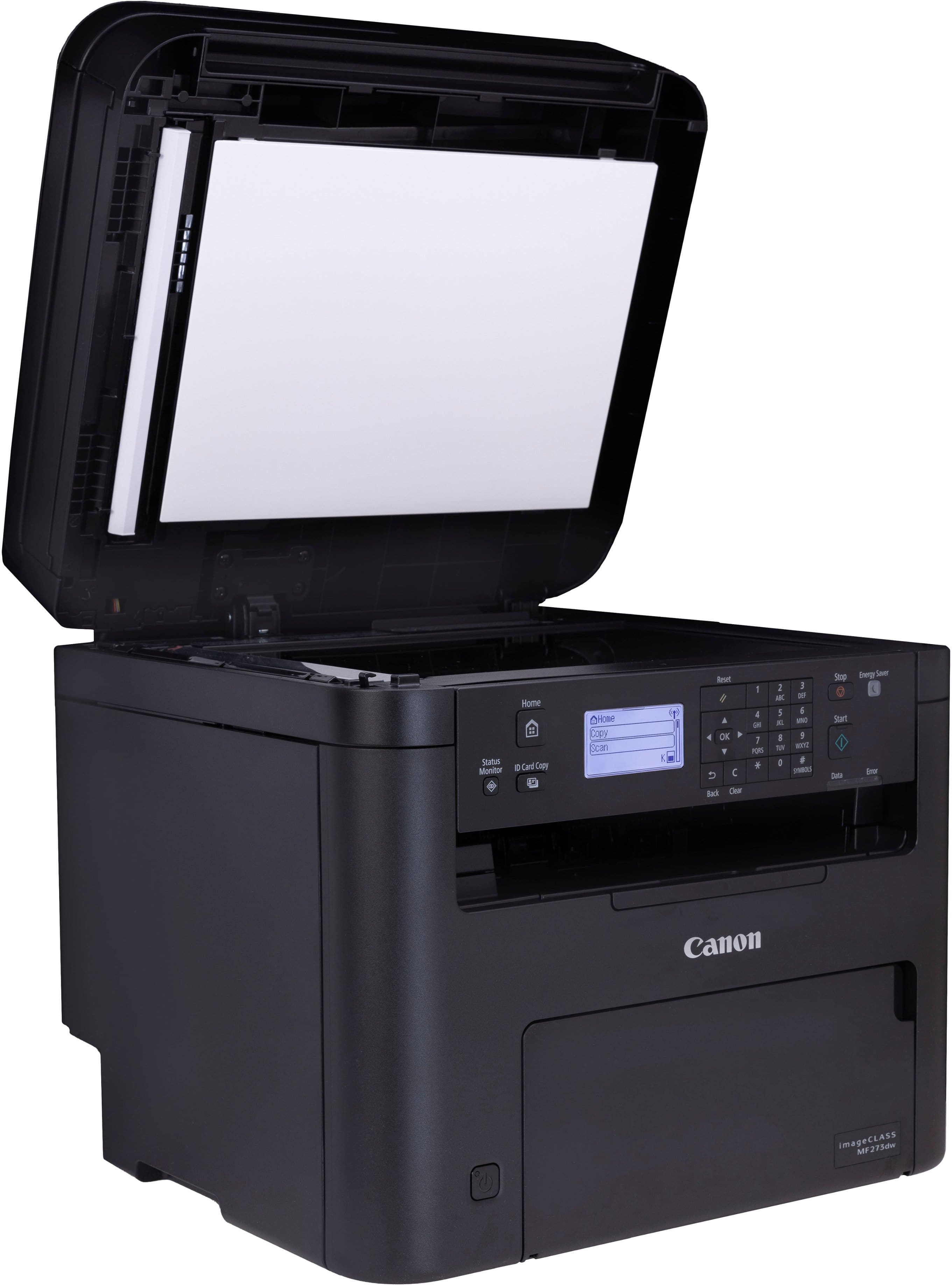 Alt View 1. Canon - imageCLASS MF273dw Wireless Black-and-White All-In-One Laser Printer - Black.