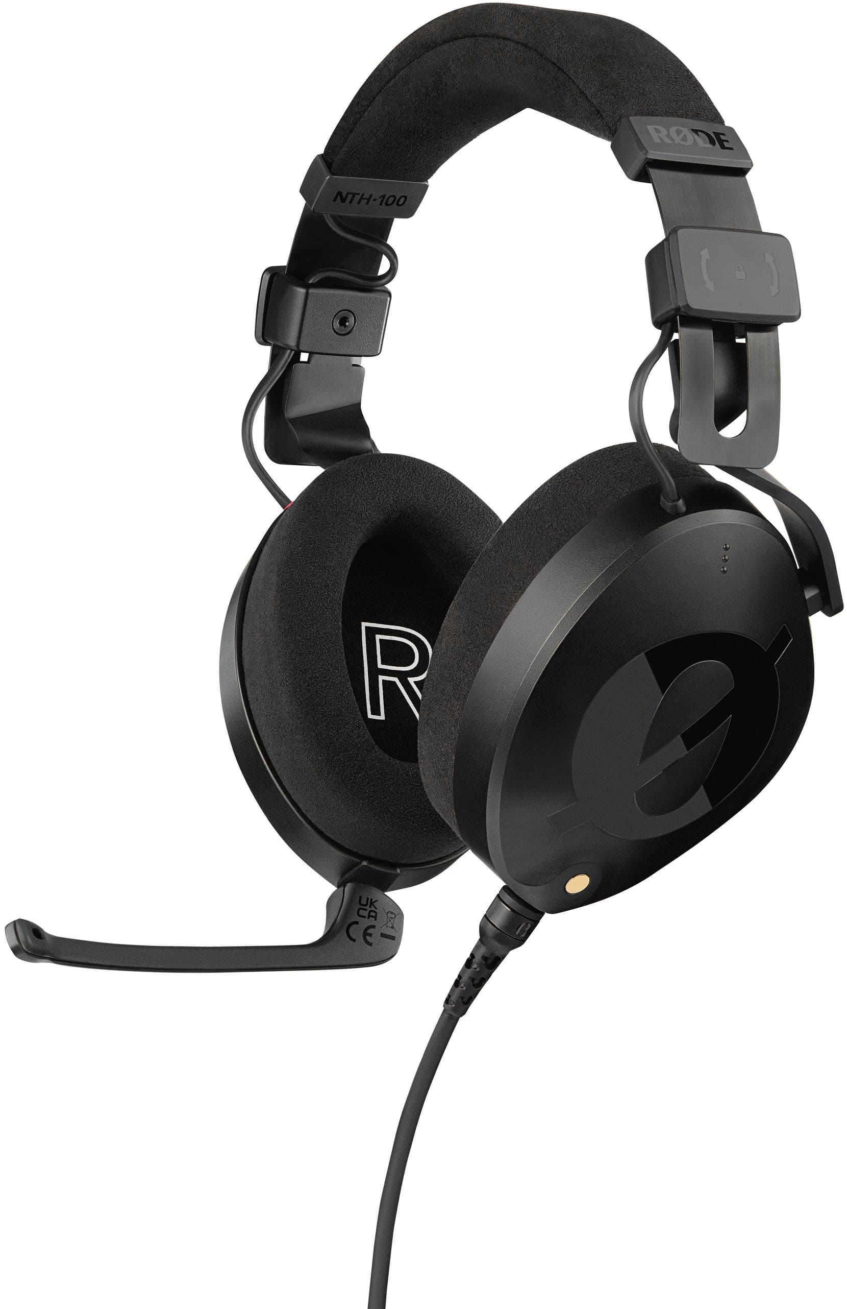 RØDE - NTH-100M Professional Over-the-Ear Headphones - Black - Angle_Zoom