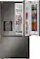 Alt View 14. LG - Counter-Depth MAX 25.5 Cu. Ft. French Door-in-Door Smart Refrigerator with Mirror InstaView - Printproof Black Stainless Steel.