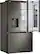 Alt View 16. LG - Counter-Depth MAX 25.5 Cu. Ft. French Door-in-Door Smart Refrigerator with Mirror InstaView - Printproof Black Stainless Steel.
