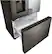 Alt View 17. LG - Counter-Depth MAX 25.5 Cu. Ft. French Door-in-Door Smart Refrigerator with Mirror InstaView - Printproof Black Stainless Steel.