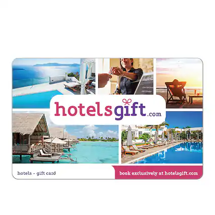 Front. Hotelsgift - $100 Gift Card.