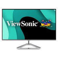 ViewSonic - VX2776-4K-MHDU 27" IPS LCD 4K UHD Monitor (HDMI, DisplayPort) - Silver - Front_Zoom