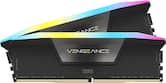 CORSAIR - VENGEANCE RGB 32GB (2x16GB) DDR5 6400MHz C32 UDIMM Desktop Memory - Black