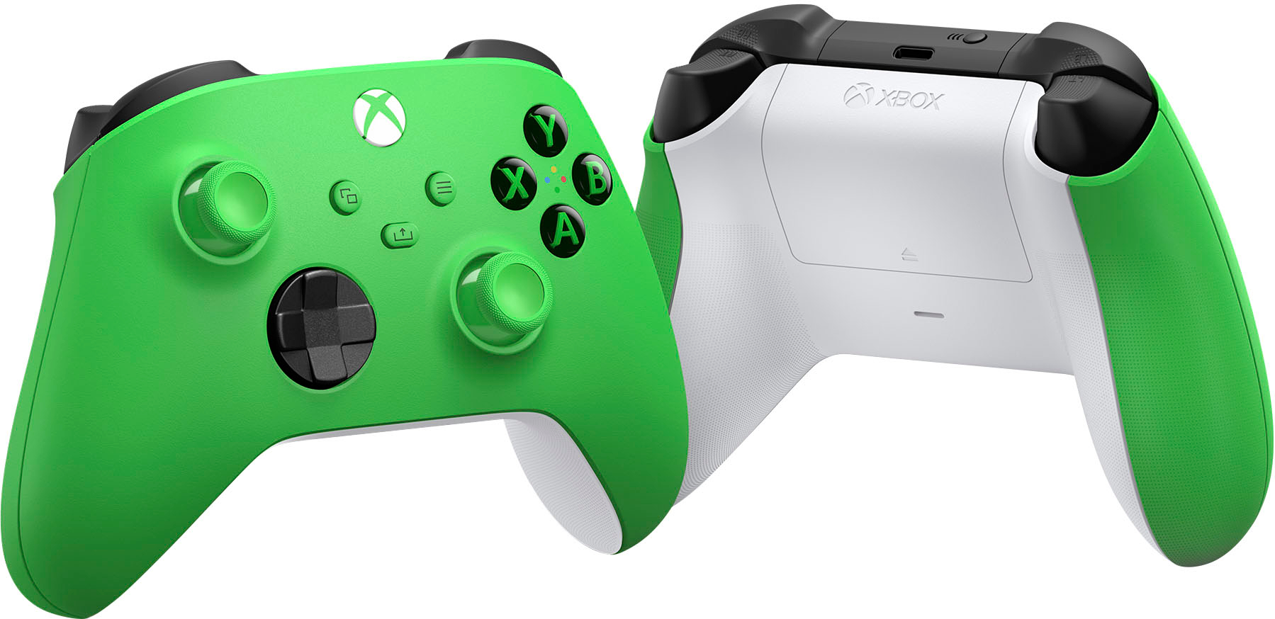 Microsoft Wireless Controller for Xbox One, Xbox Series X, and Xbox Series  S Gray and Green WL3-00060 - Best Buy