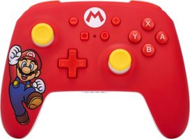 PowerA - Wireless Controller for Nintendo Switch - Mario Joy - Front_Zoom