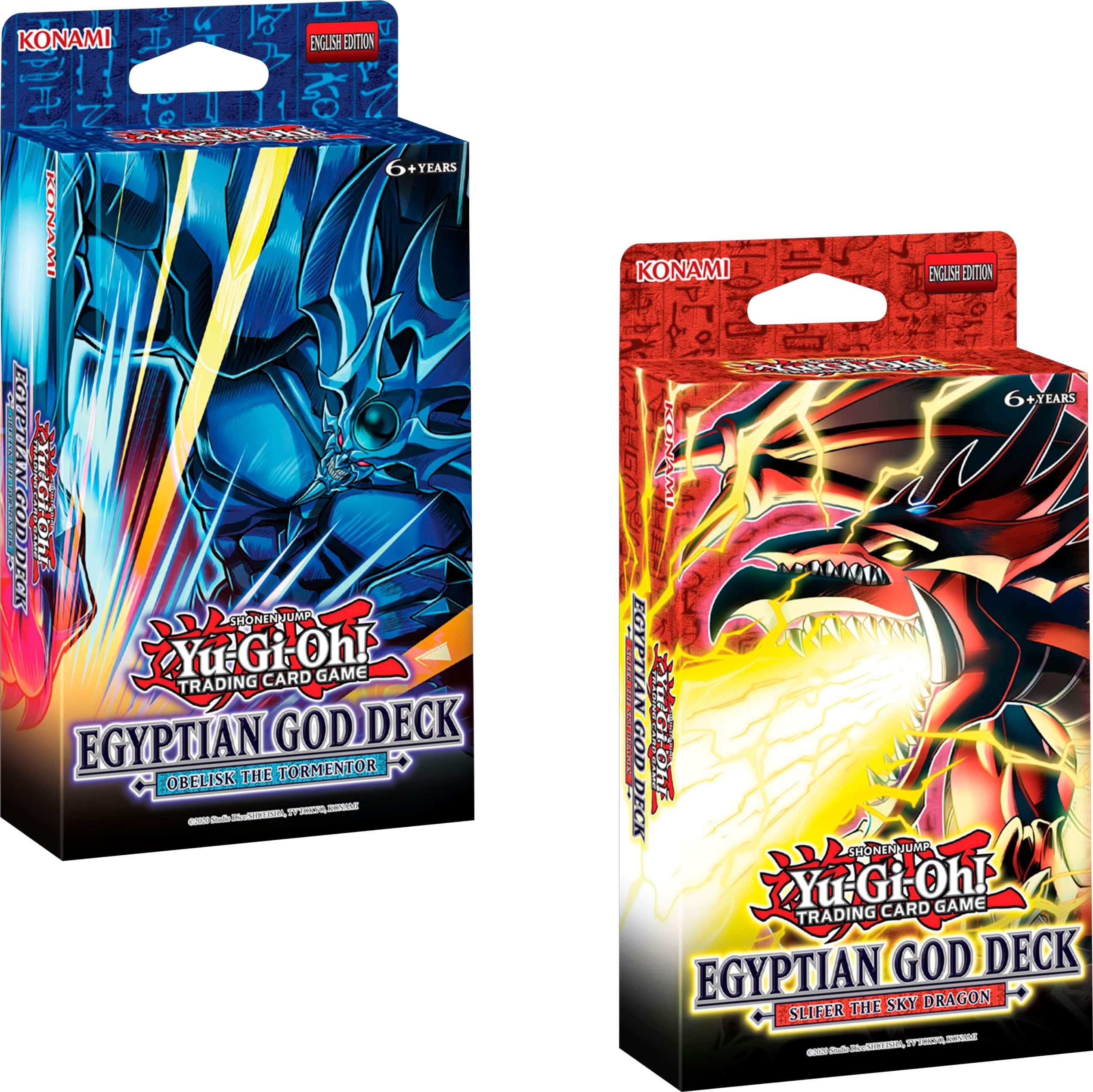 Konami Yu-Gi-Oh! Trading Card Game Egyptian God Deck Slifer/Obelisk Styles  May Vary 86068 - Best Buy