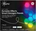 GE - Cync Dynamic Effects Panel Lights, 7pk - Full Color