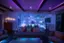 Alt View 13. GE - Cync Smart Neon 10ft Shape Light with Dynamic Effects (1pk) - Full Color.