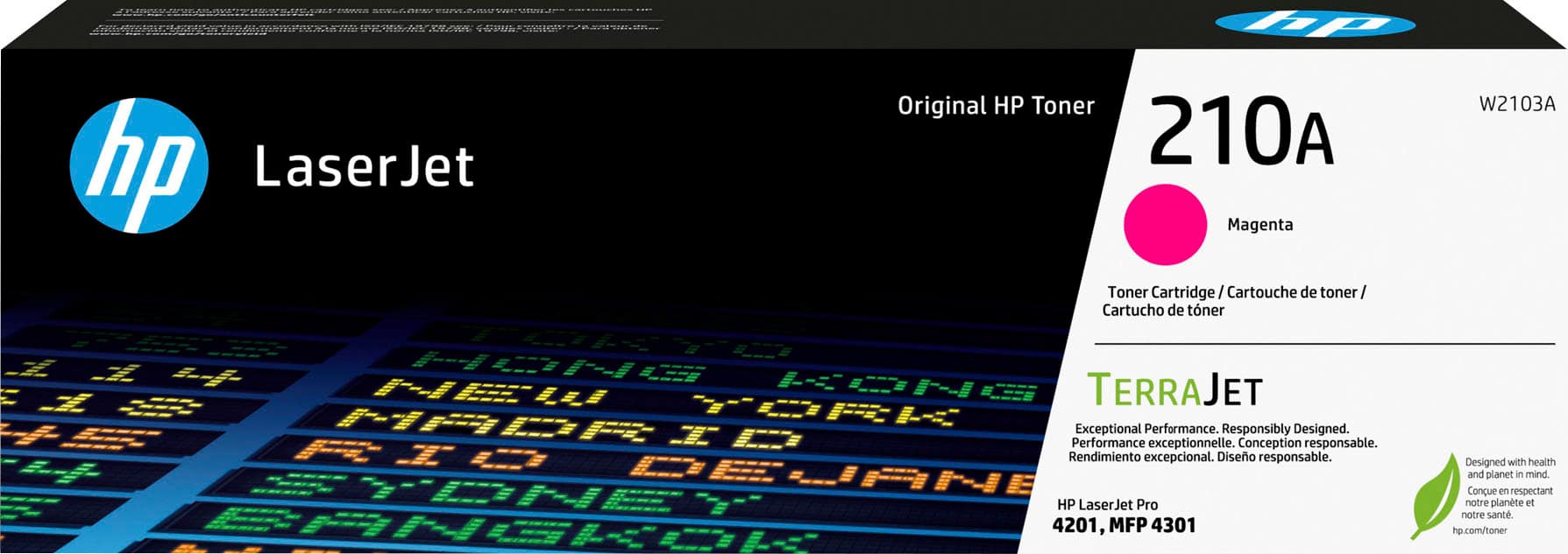 HP - 210A Standard Capacity Toner Cartridge - Magenta - Front_Zoom