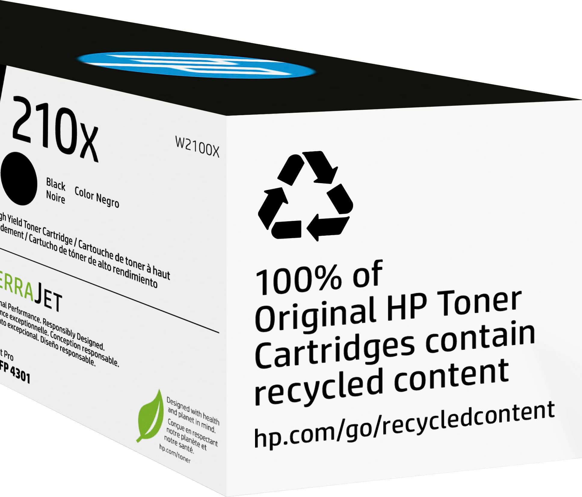 Alt View 11. HP - 210X High-Yield Capacity Toner Cartridge - Black.