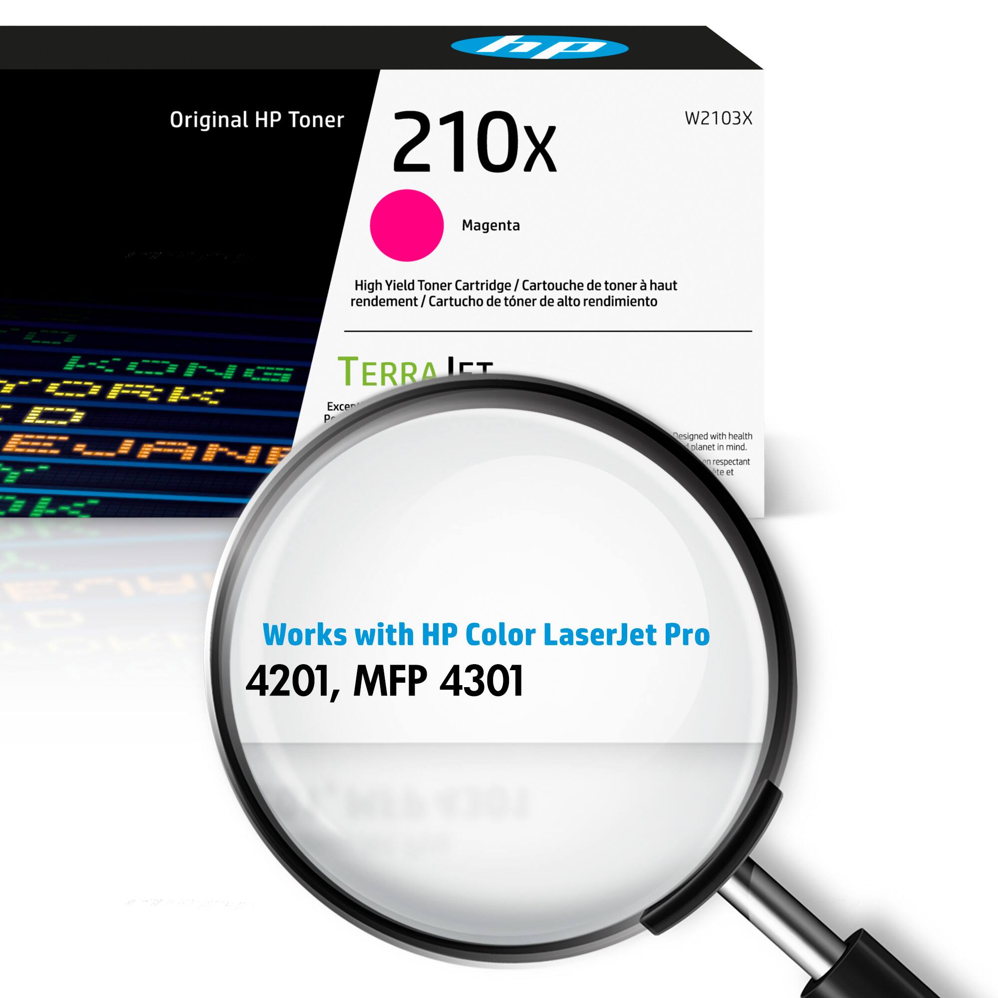 Alt View 1. HP - 210X High-Yield Capacity Toner Cartridge - Magenta.