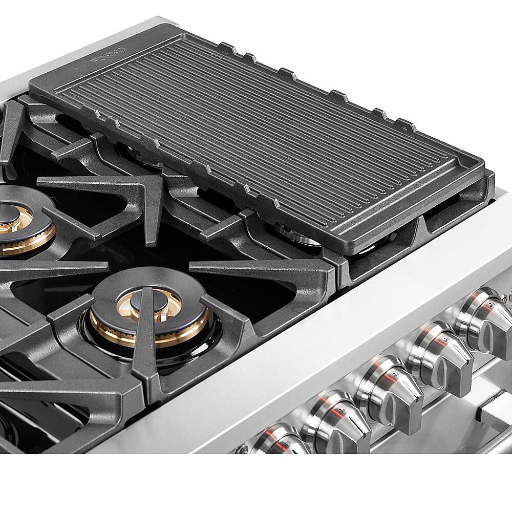 Forno Appliances Capriasca 6.58 Cu. Ft. Freestanding Double Oven Dual