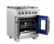 Alt View Zoom 11. Forno Appliances - Capriasca 4.32 Cu. Ft. Freestanding Gas Range with French Doors and LP Conversion - Silver.