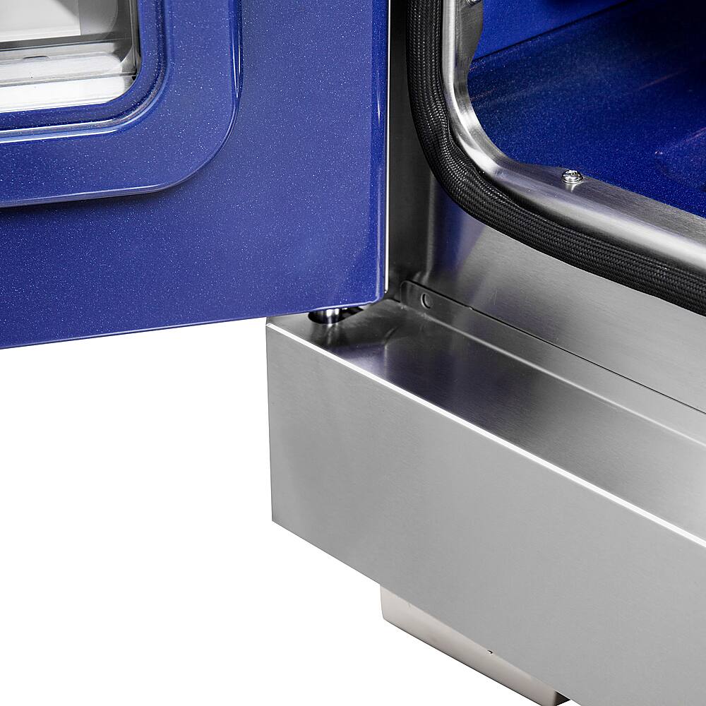 Alt View 14. Forno Appliances - Capriasca 4.32 Cu. Ft. Freestanding Gas Range with French Doors and LP Conversion - Silver.