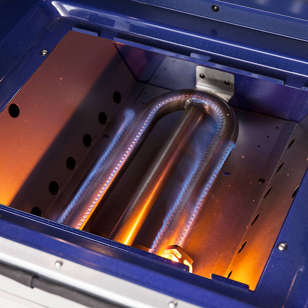 Alt View 21. Forno Appliances - Capriasca 4.32 Cu. Ft. Freestanding Gas Range with French Doors and LP Conversion - Silver.