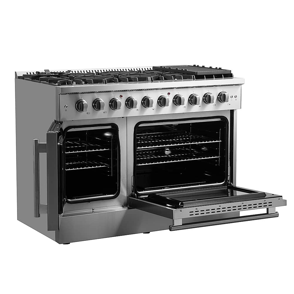 Forno Appliances Galiano 6.58 Cu. Ft. Freestanding Double Oven Gas